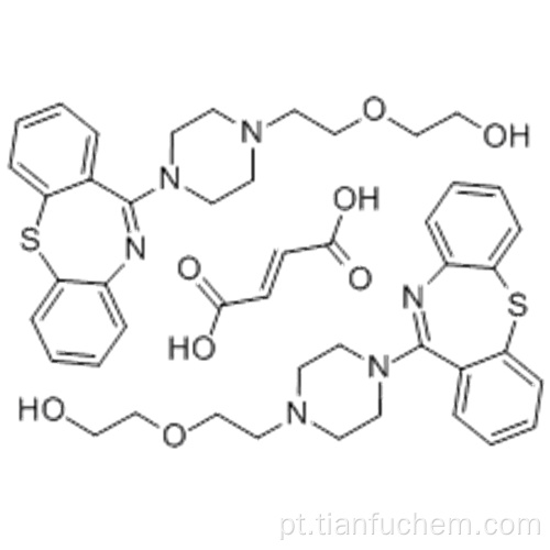 Fumarato de quetiapina CAS 111974-72-2